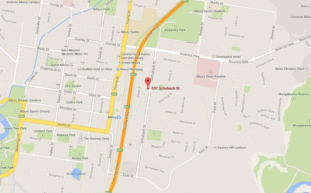 Albury Suites - Schubach Street Rom bilde